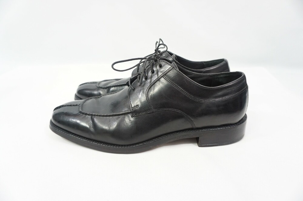COLE HAAN CITY CALHOUN 11 SPLIT TOE SPAZZOLATO LEATHER OXFORDS/DRESS SHOES 01594